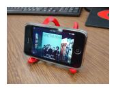 Bendable Ghetto iPhone Holder
